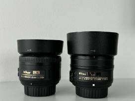 Nikon portretiniai objektyvai
