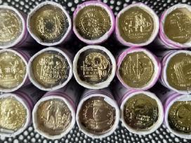 Slovakijos 2015 - 2026 metų 2€ proginių 2€ rulonai