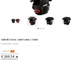Vaikiskos apsaugos Leatt fusion 2.0
