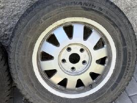 Padangos su ratlankiais audi a4 205/70 r15