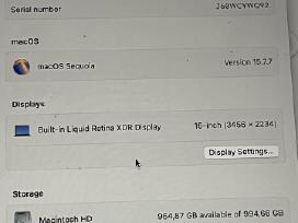 MacBook pro 16 m4 24gb