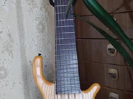Santander b-7 string bass.