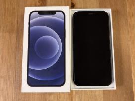 Apple iPhone 12 64 GB Black + 5 dėklai