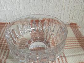 Storo,blizgaus krištolo,raštuotas indelis