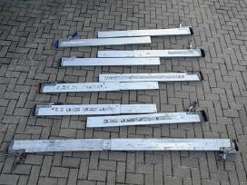 Aliuminės skersinės krovinių tvirtinimo lentos