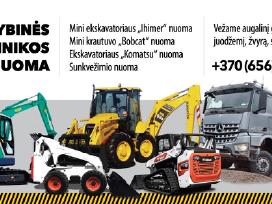 Statybines Technikos Nuoma +370 656 72222