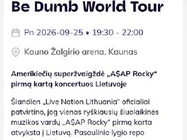 Bilietas į koncertą Asap Rocky