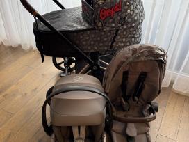 Cybex Priam Platinum Rose Gold Fe Rebellious 3in1
