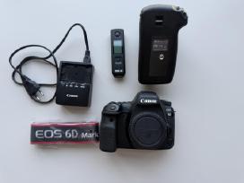 Canon EOS 6d Mark II komplektas + Battery Grip