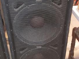 Jbl Jrx125 kolonėlės su Kenwood stiprintuvu