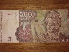 Rumunijos 500 lei banknotas