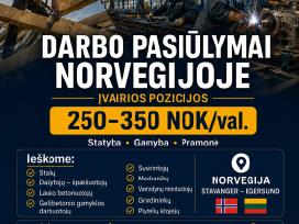 Darbas Norvegijoje
