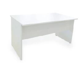 Naujas baltas rašomasis stalas 120 cm