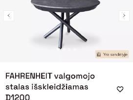 Magrės baldai Fahrenheit valgomojo stalas