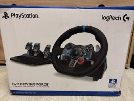 Logitech G29 vairas+pedalai (pc/ps5)