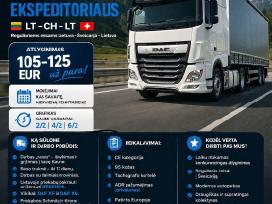 CE kategorijos vairuotojas, Ratais 105 - 125 €