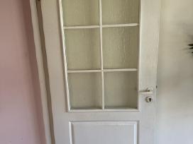 Baltos vidaus durys su staktomis (15 vnt.)