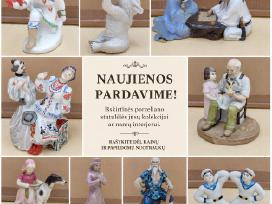 Porceliano statuleles