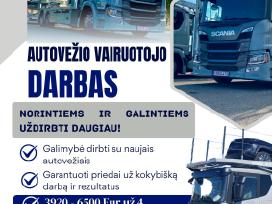 Autovežio Vairuotojo Darbas