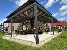 Aliuminio Stogine Pergola Pavesine Terasa