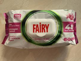 Fairy drėgnos servetėlės