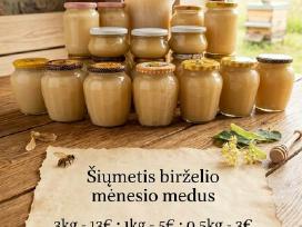 Šiųmetis birželio mėnesį suktas medus