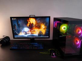 Galingas žaidimų ir darbo kompiuteris su Rtx 4070