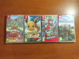 Parduodu naudotus Nintendo switch žaidimus