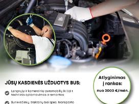 Automechanikas - šaltkalvis (automobilių remontas)