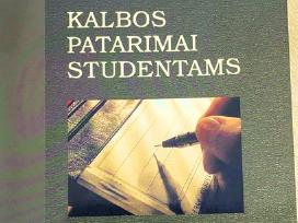 "Kalbos patarimai studentams" L.pečkuvienė