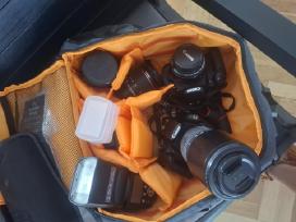 Canon EOS 600d + Canon EOS 1100d + objektyvai