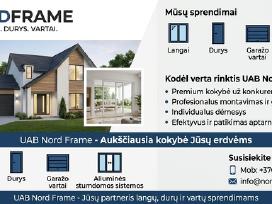 Langai, Durys, Vartai Premium kokybė
