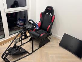 Logitech G29 + GT Omega Racing simuliatorius + LG