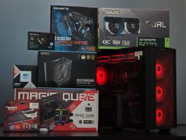 Ryzen 7 9800x3d Kompiuteris su Rtx 5070, 32gb RAM