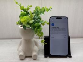 iPhone 15 pro -100% baterija, be Face Id garantija