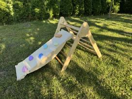 Montessori Pikler Medinis laipiojimo trikampis