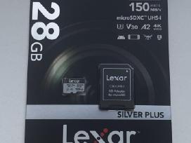 Lexar 128 GB Microsd kortelė ( originali / nauja )