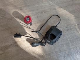 Parkside baterija ir pakrovejas 12v