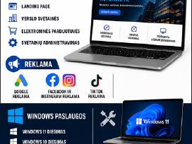 Svetainių kūrimas Reklama Windows diegimas