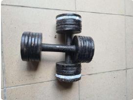 Hanteliai surenkami 2vnt po 8kg