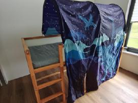 Ikea kura dviaukštė lova su čiužiniu