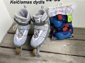 Reguliuojamo dydžio Fila riedučiai, 32-35 d.