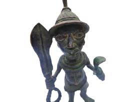 Benin bronze statue