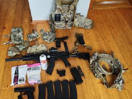 Airsoft įranga.