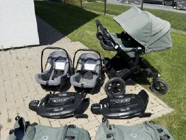 Parduodamas Bugaboo Donkey 5 Duo dvynukų vežimėlio