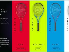 Dunlop Teniso Raketės (Naujos Pigiau)
