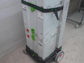 Festool: šlifuoklis,frezeris,prožektorius,juostini
