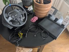 Thrustmaster T300 vairas+pedalai