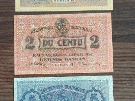 1922 m. popieriniai centai Reprodukcija