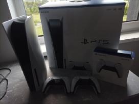 Parduodamas Playstation 5 Disk Edition su 2 pultel